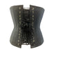 Genuine leather  underbust steel boned corset Easto Garments