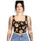 Camille Spider printed Cotton Wholesale Crop Top Easto Garments