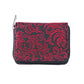 Bold Red/Black Brocade Wallet - Wholesale