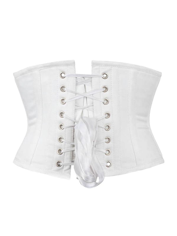 SHORT WHITE CORSET Easto Garments