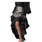 GREY ADJUSTABLE HIGH LOW SKIRT Easto Garments