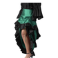Green ADJUSTABLE HIGH LOW SKIRT Easto Garments