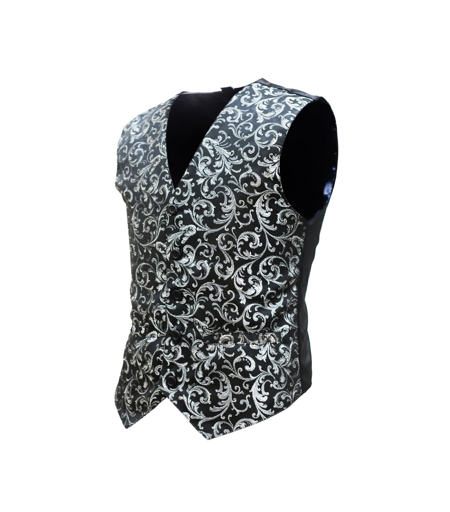 Gothic Brocade Men's Waist Coat