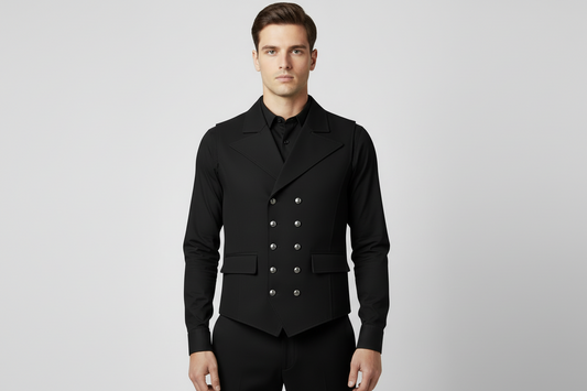 Men cotton twill Waistcoat Easto Garments