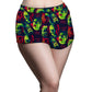 Schwarze, schmal zulaufende Hose „Granya“.