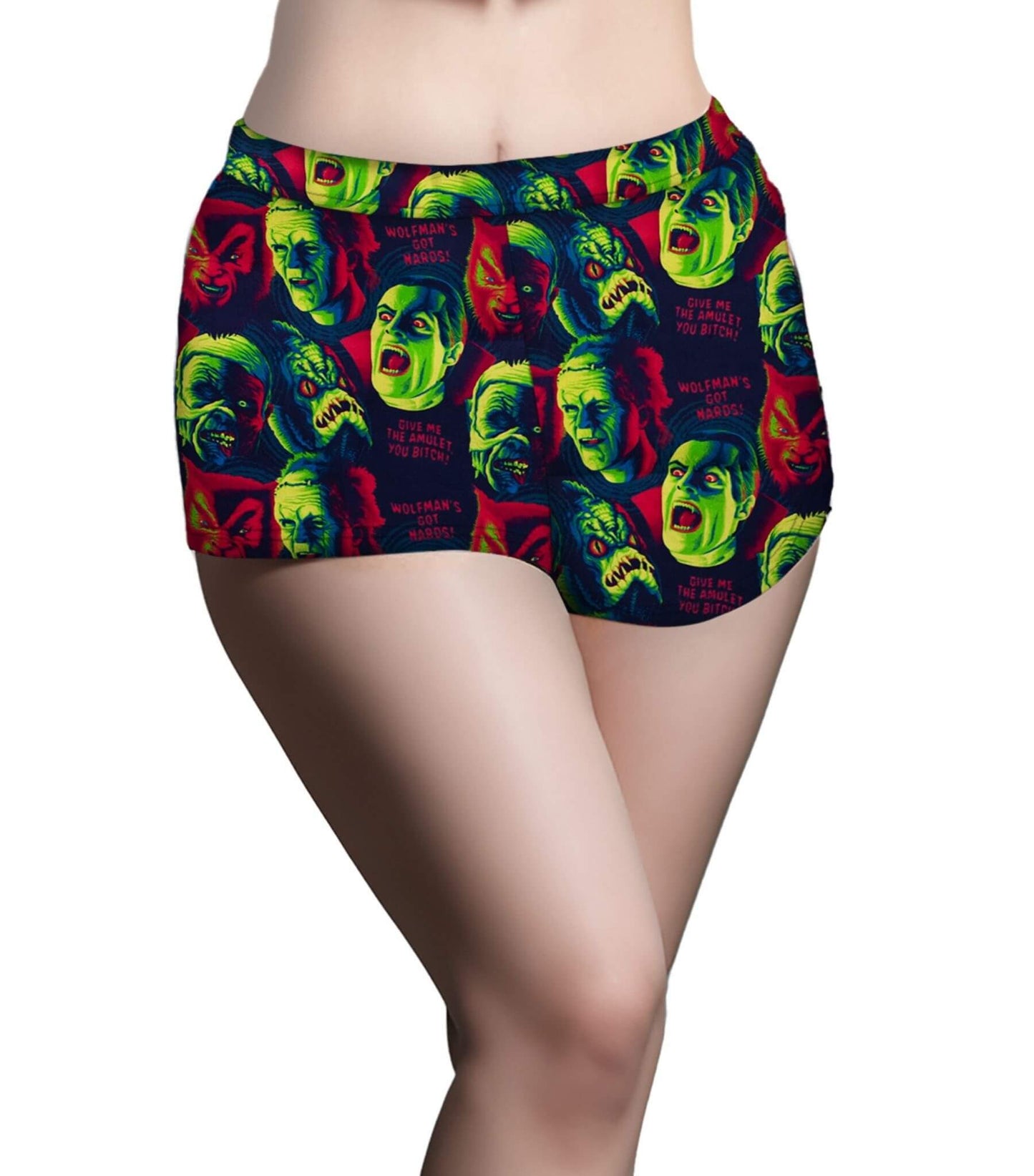 Schwarze, schmal zulaufende Hose „Granya“.