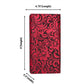 Red Brocade Card holder Wallet