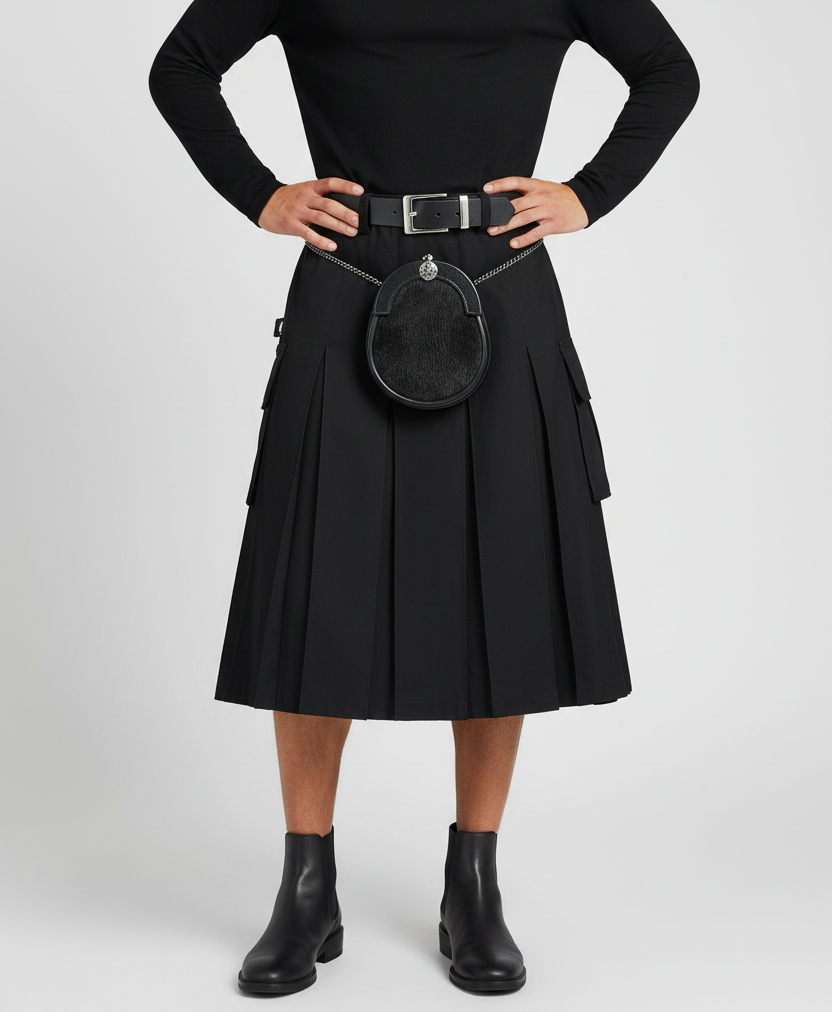 black kilt for men wholesale and dropship available