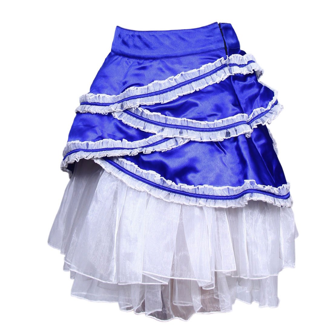 Ozella Mid Length Wavy Skirt - Corset Revolution