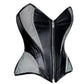 Seduce Killer Front Zip Corset Acrylic Boned - Corset Revolution