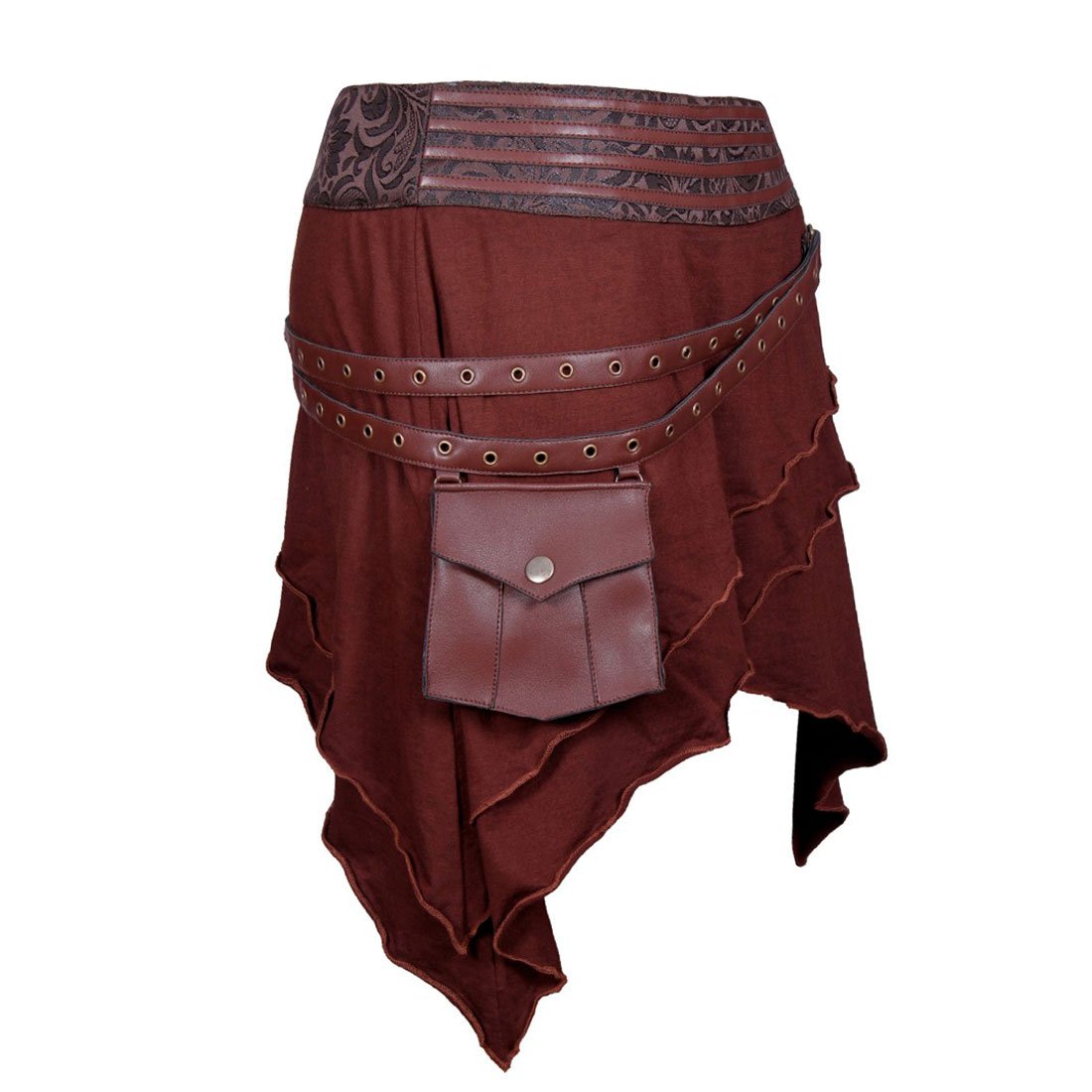Niger Army Steampunk Cotton Knitted Skirt - Corset Revolution