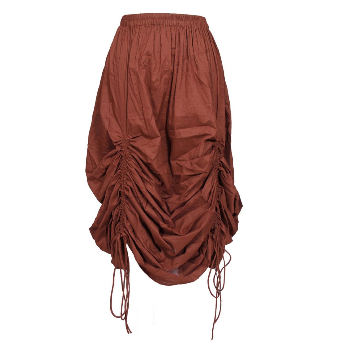 Pigmy Coffee Cotton Steampunk Companion Skirt - Corset Revolution