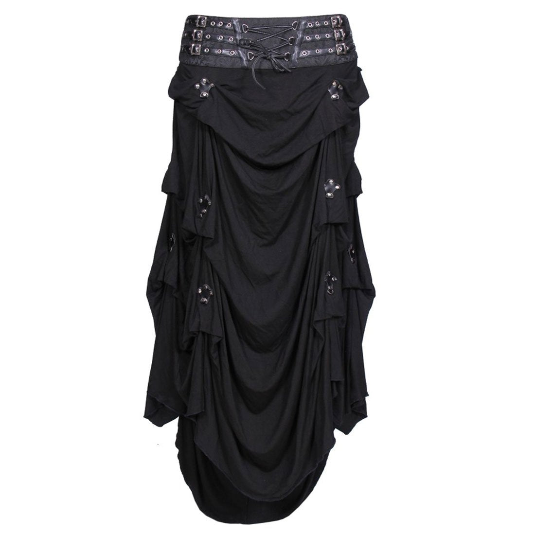 Dusky Gothic Long Knitted Skirt - Corset Revolution