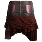 Brenna Steampunk Cotton Low Waist Skirt - Corset Revolution