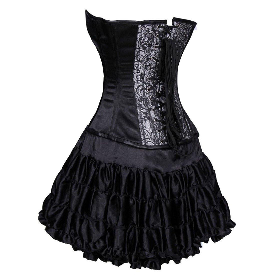 Jagienka Gothic overbust corset dress - Corset Revolution