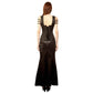 Lyaksandra Gothic Authentic Steel Boned Overbust Corset Dress - Corset Revolution