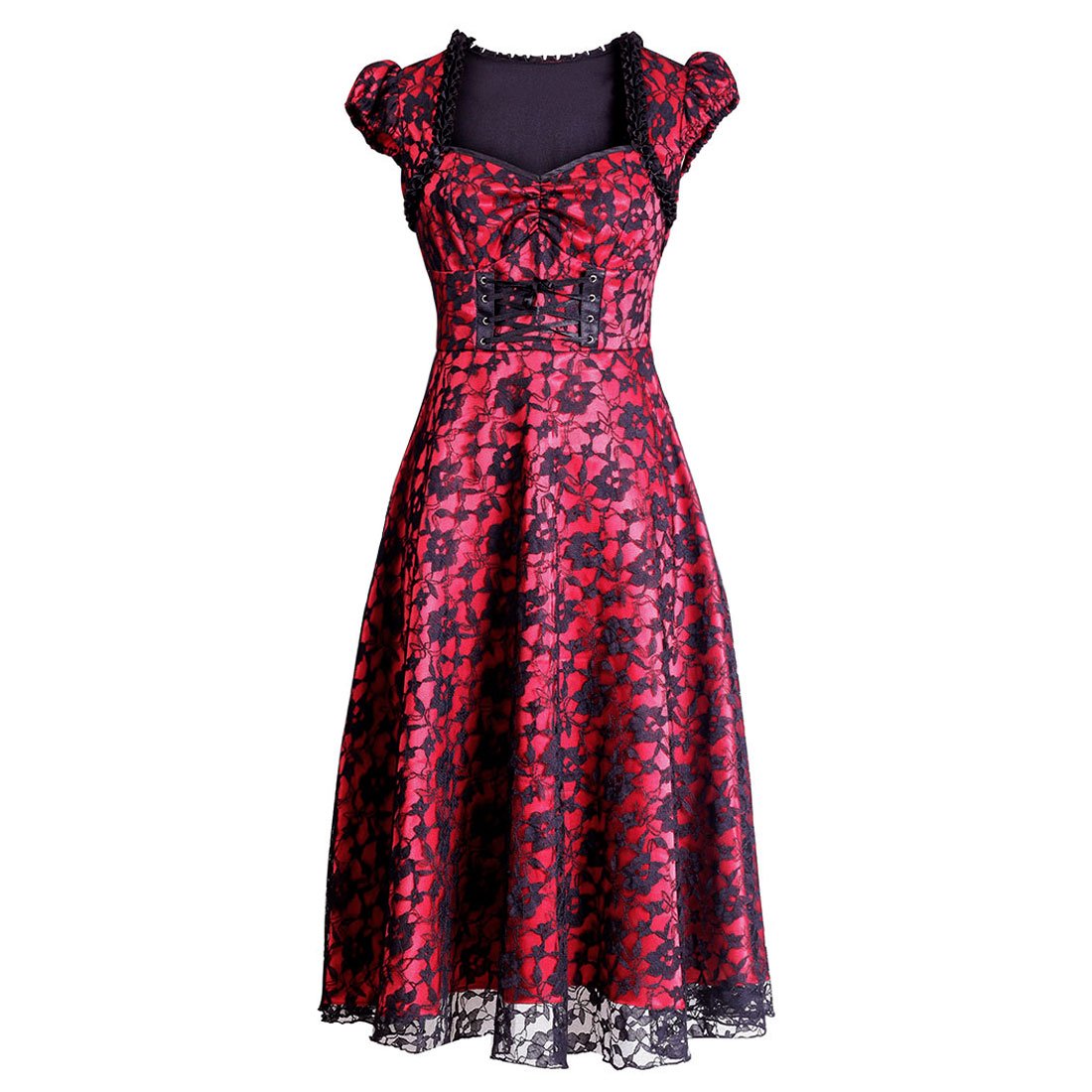 Balbina Gothic Burlesque Dress - Corset Revolution