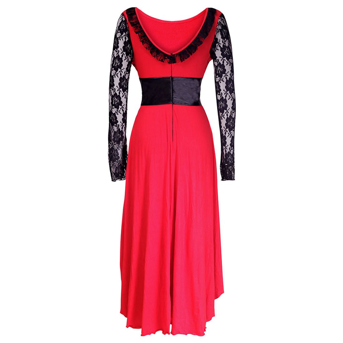 Gisella Black Red Gothic Dress - Corset Revolution