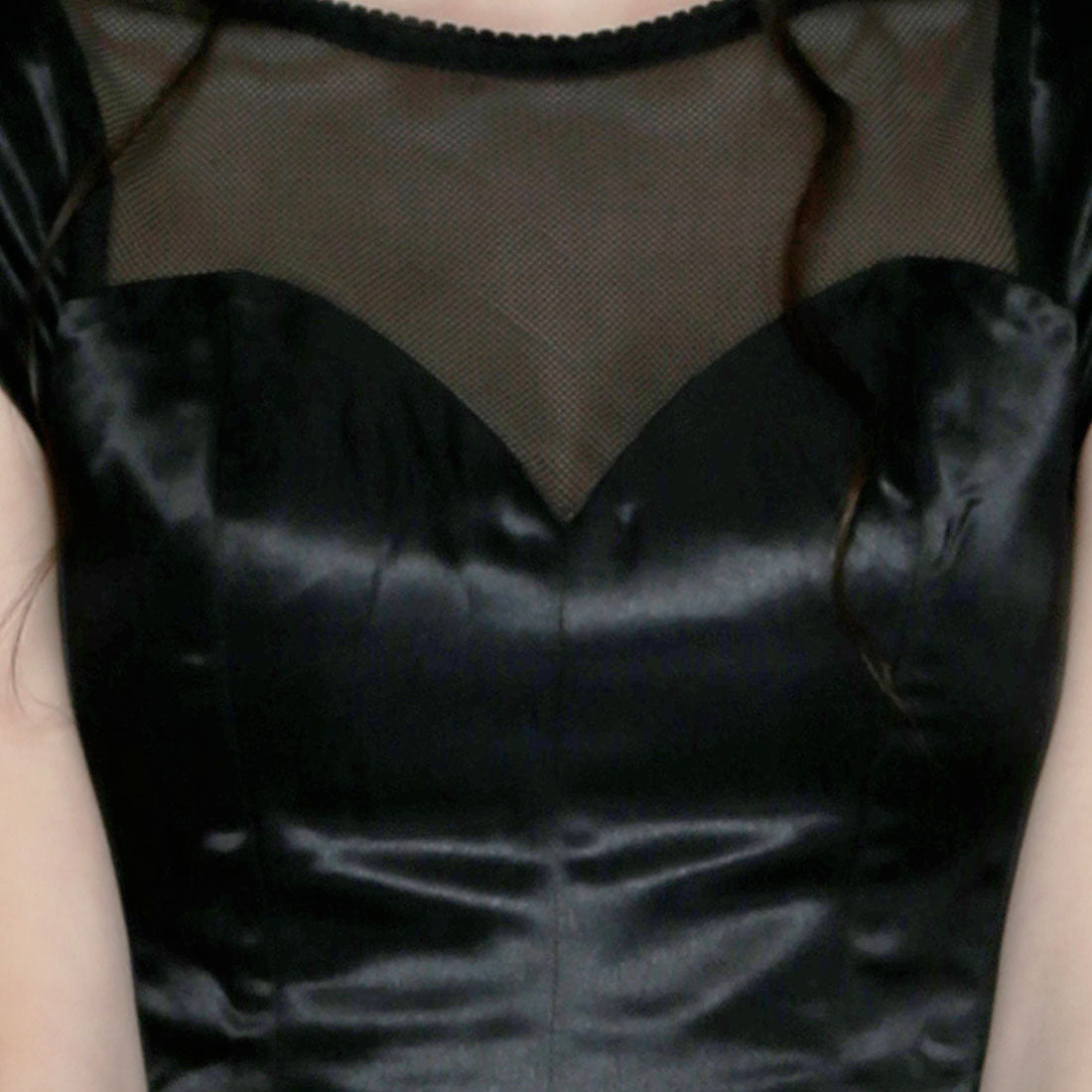 Jesca Fairy Black Dress - Corset Revolution