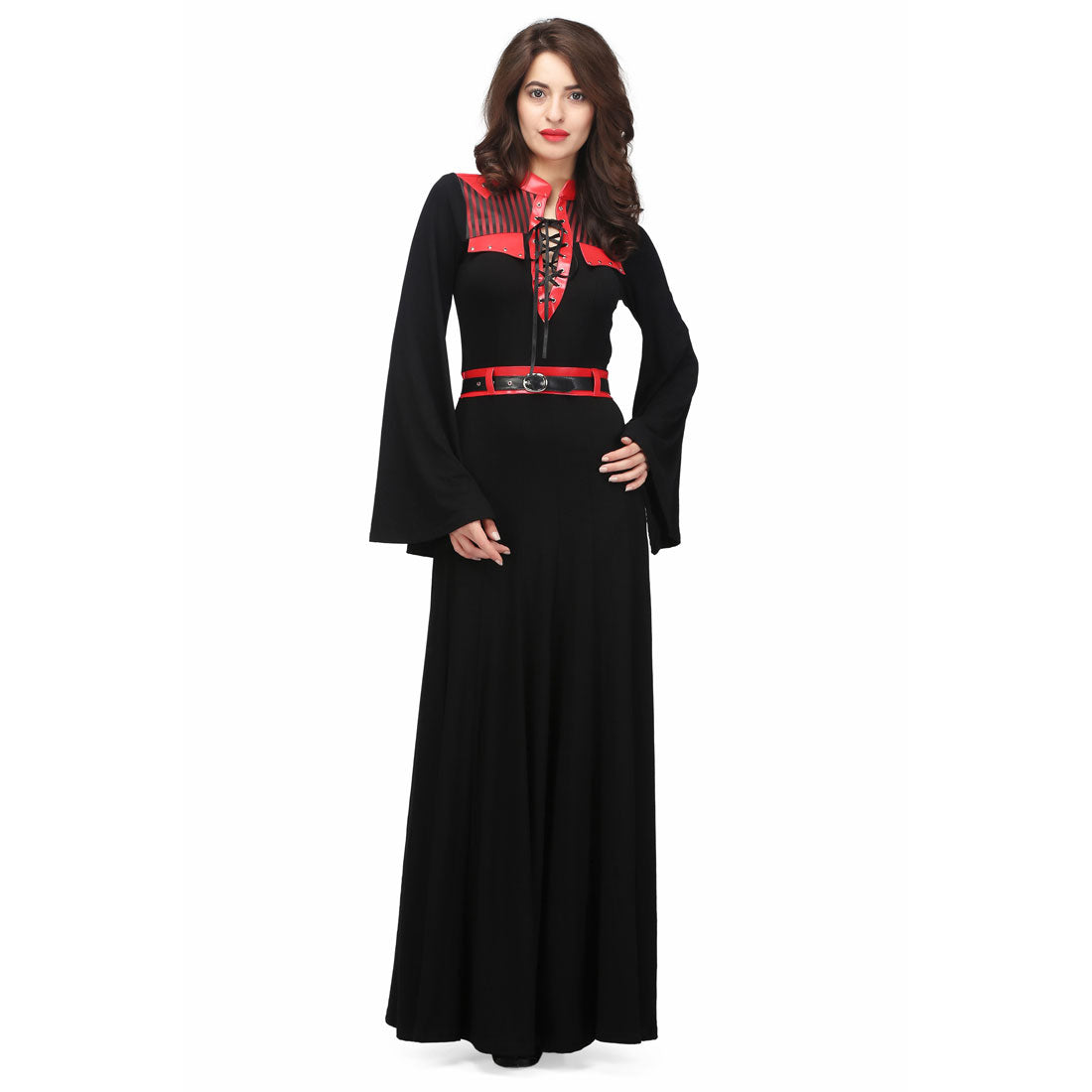 Jonquille Long Gothic Dress - Corset Revolution