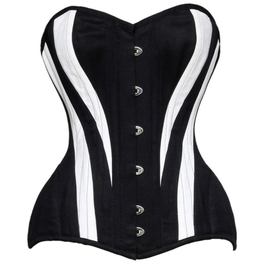 Kalliyan Gothic Authentic Steel Boned Overbust Corset - Corset Revolution