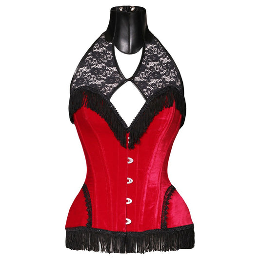 Majesty Steel Boned Gothic Burlesque Corset - Corset Revolution