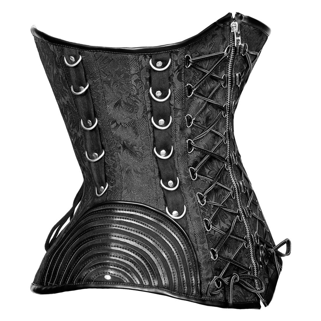 Maaike Gothic Authentic Steel Boned Underbust Corset - Corset Revolution
