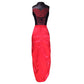 Palmira Red And Black Gothic Dress - Corset Revolution