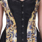 Gothic print over bust corset - Corset Revolution